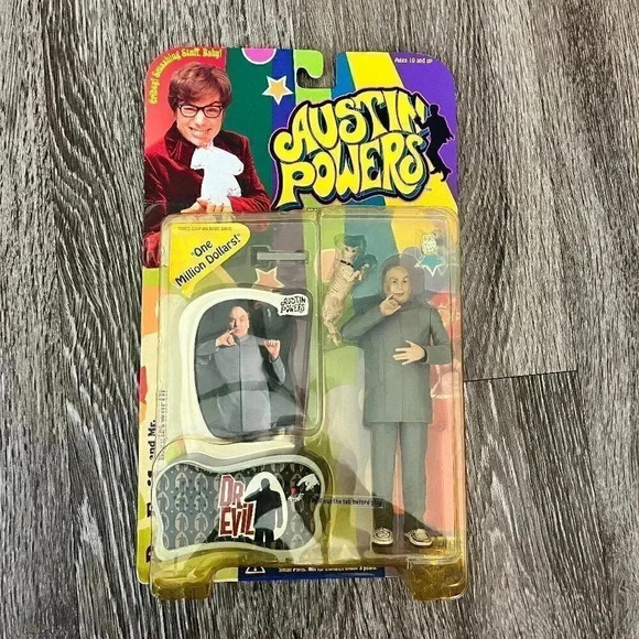 McFarlane Toys Other - Vintage 1999 McFarlane Toys Austin Powers Dr. Evil Action Figure